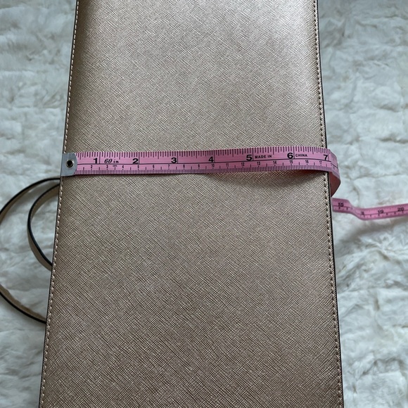 MICHAEL Michael Kors Jet Set Travel Saffiano Leather Large Tote Pale Gold - NWT - Picture 7 of 7